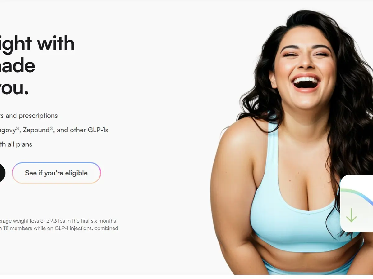 Webbshop för hälsoprodukter med produktkort och guidesektion