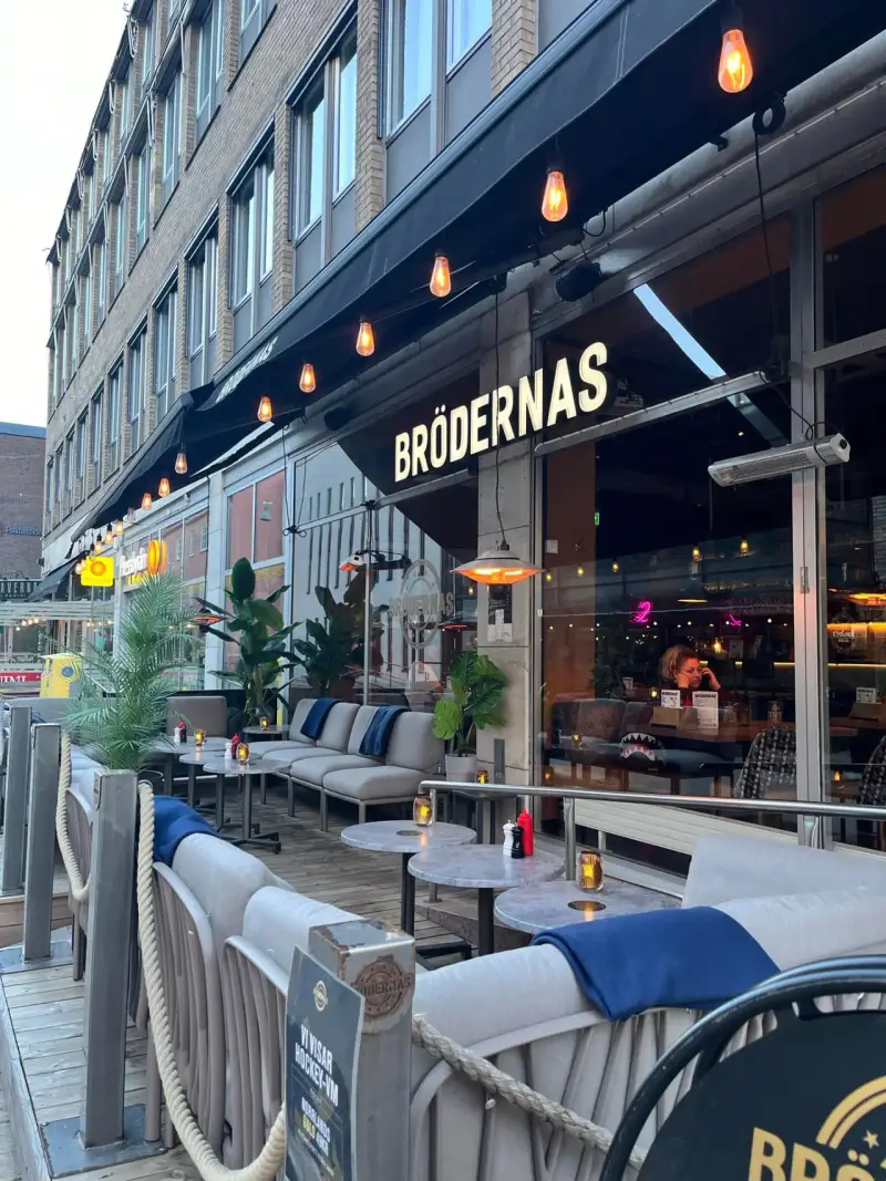 Uteservering – Brödernas Uppsala, Centrala Uppsala