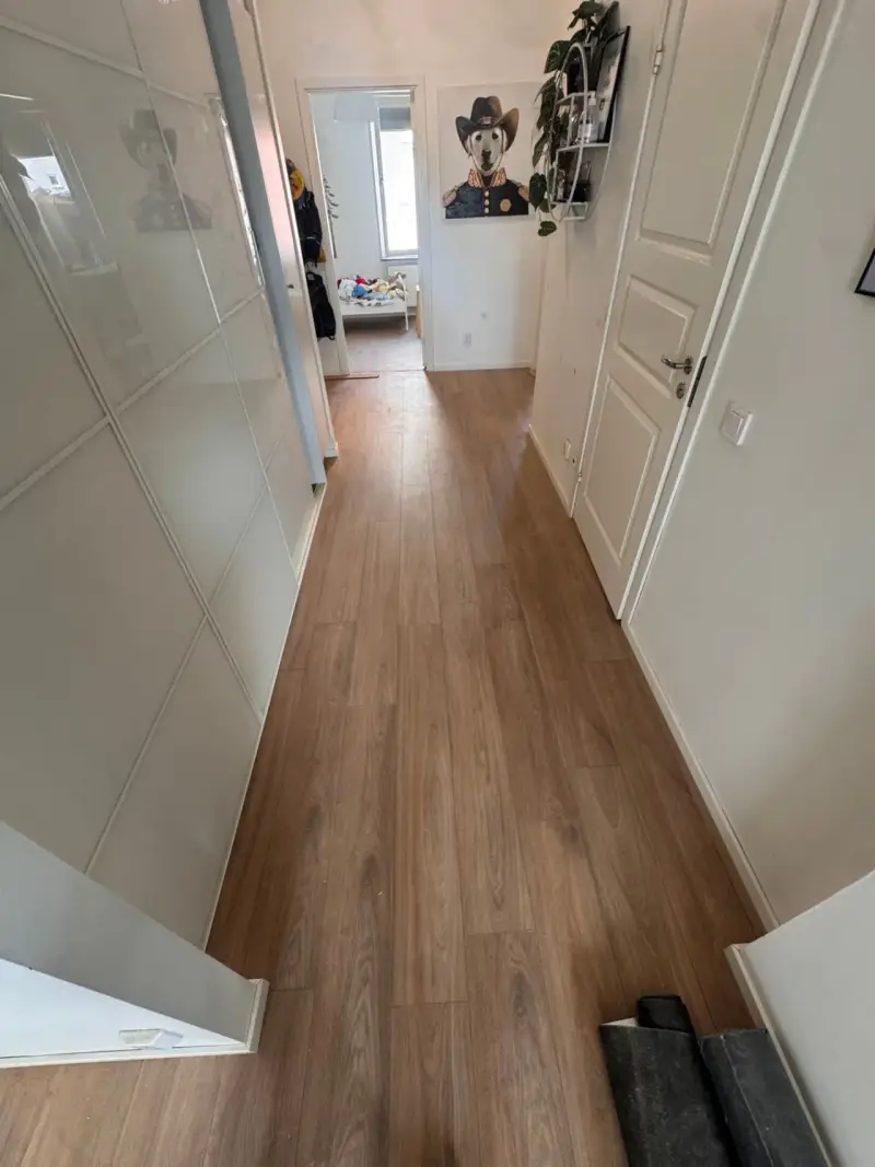 Golvbyte i lägenhet – Liljeholmen, bild 8 av 9